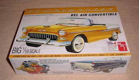 AMT, 1/16 , 1955 Chevy Bel Air Convertible Model Kit # AMT1134 (NISB