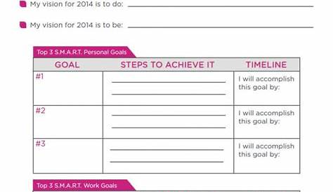 Goal Setting Template | Template Business