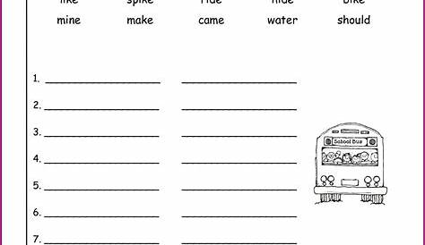 Spelling Words Worksheets For 5th Graders Worksheet : Resume Examples