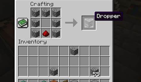 How to make and use a Dropper in Minecraft - Pro Game Guides