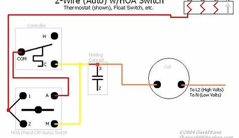 Hand Off Auto Selector Switch Wiring Diagram - Wiring Diagram