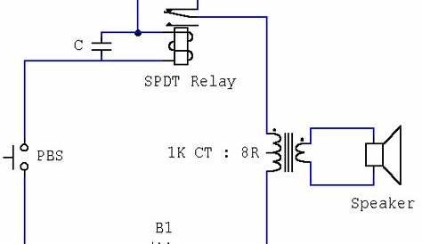 buzzer game circuit diagram