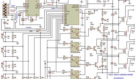 8 channel relay board schematic