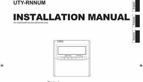 fujitsu ductless remote control manual