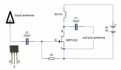 3g signal booster circuit diagram