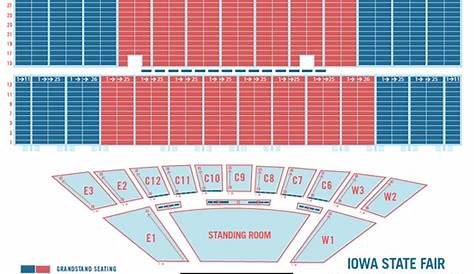 mn fair grandstand seating chart