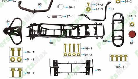 coolster 125 parts list atv