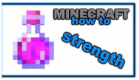 Splash Potions: How To Make Potion Of Strength In Minecraft