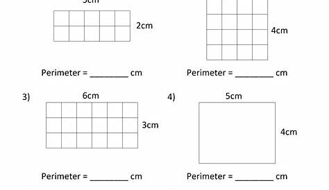 worksheets area and perimeter
