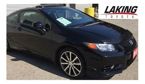 Used 2012 Honda Civic Cpe Si 2 DOOR COUPE MANUAL "COMPREHENSIVE