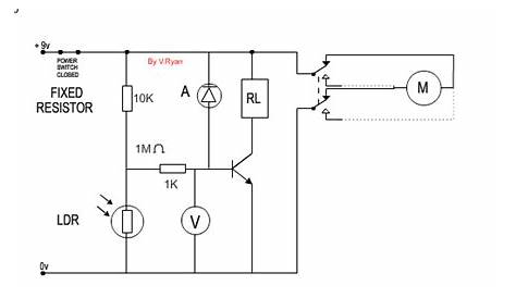 automatic door open circuit diagram