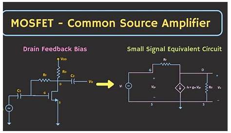 common source mosfet amplifier circuit diagram