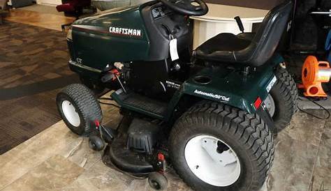 Craftsman GT automatic riding mower, with 50" cut, Kohler Pro 24 HP V