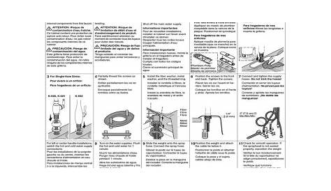 KOHLER K-691-CP Installation Guide | Manualzz