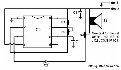 mosquito repellent sound circuit diagram