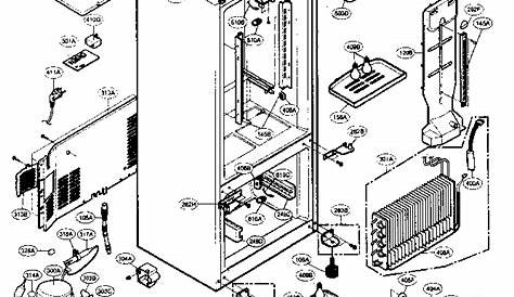 lg refrigerator part diagram