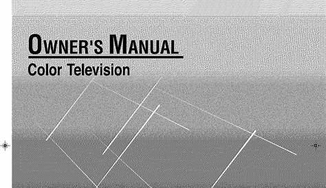 Toshiba 20A44 User Manual COLOR TV Manuals And Guides L0502589