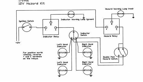 hazard light switch wiring diagram