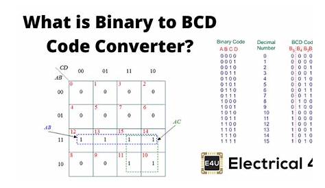 Binary to BCD Code Converter | Electrical4U