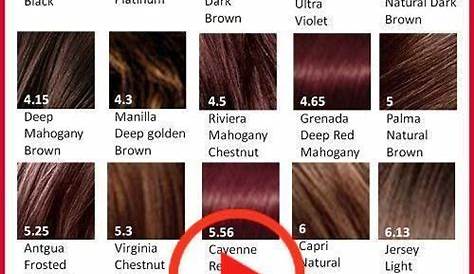 excellence by l'oreal color chart