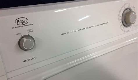 Large Images for Roper Washer/Dryer, Heavy Duty, pristine condition - #1256