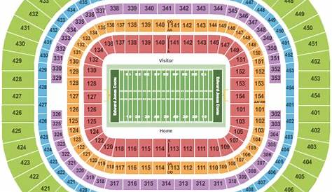 The Dome At America's Center Seating Chart & Maps - St. Louis