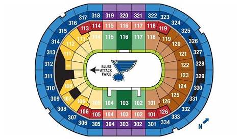 Brilliant and also Gorgeous scottrade center st louis seating chart | Seating charts, Blue