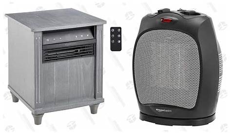 Warm Up to 15% Off Amazon Basics Space Heaters