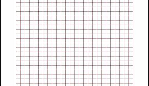Free Printable 1/4 Inch Graph Paper