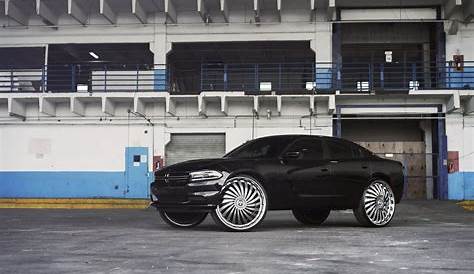 black rims for a dodge charger