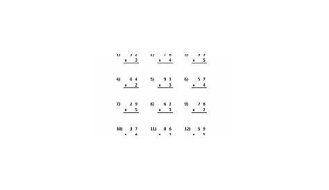 Grade 3 Math Facts Worksheet : Free Printable Math Worksheets For Grade