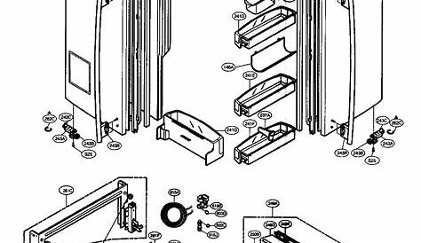 Lg Refrigerator Parts Diagram - Free Wiring Diagram
