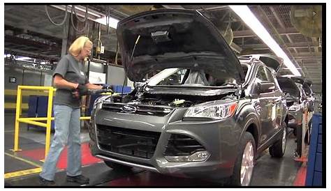 The all-new Ford Escape Louisville Assembly Plant USA - YouTube
