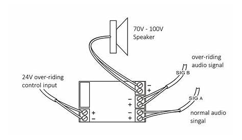 Speaker Volume Control Wiring Diagram