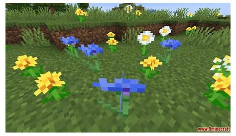 Minecraft But Flower Are OP Data Pack (1.19.3, 1.18.2) - 9Minecraft.Net