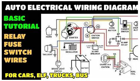 Basic Automotive Wiring Diagram : Amazon Com Full Color Laminated