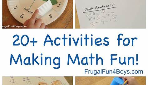 math projects for 1st graders
