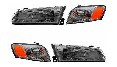 Headlight and Cornering Light Kit For 1997-1999 Toyota Camry 1998