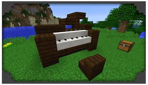 Minecraft - How to build a piano - YouTube