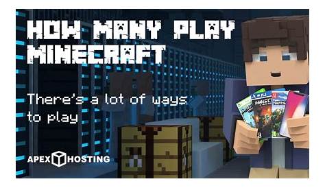 How Many People Play Minecraft? - Apex Hosting