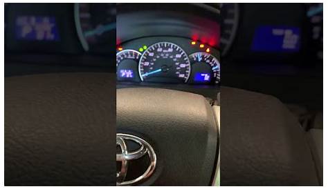 2014 Toyota Camry Reset maintenance light - YouTube
