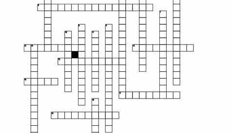 ecology crossword puzzle worksheet