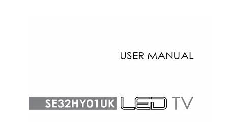 Seiki SE32HY01UK User manual | Manualzz