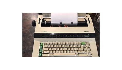 TA Royal Alpha 610 Electric Typewriter, Word Processor West Germany | eBay