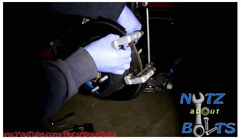 2012-2014 Toyota Camry Rear brakes remove and install - YouTube