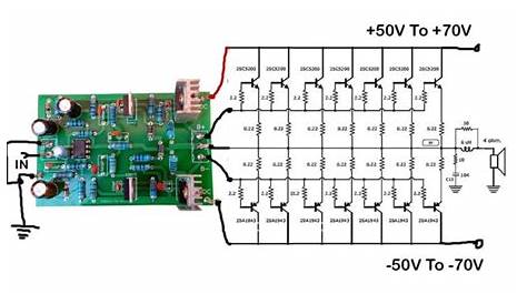 1000W Circuit TL071_Amplifier | Audio amplifier, Diy amplifier, Amplifier