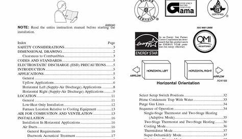 carrier fv4c installation manual