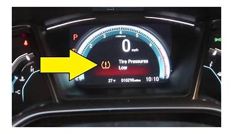 HOW TO GUIDE: Honda Civic Tire Pressure TPMS Light Reset