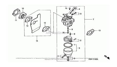 Honda Gc160 Engine Parts Diagram | Reviewmotors.co