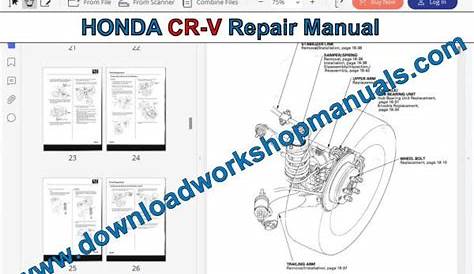 Honda CR-V Workshop Manual